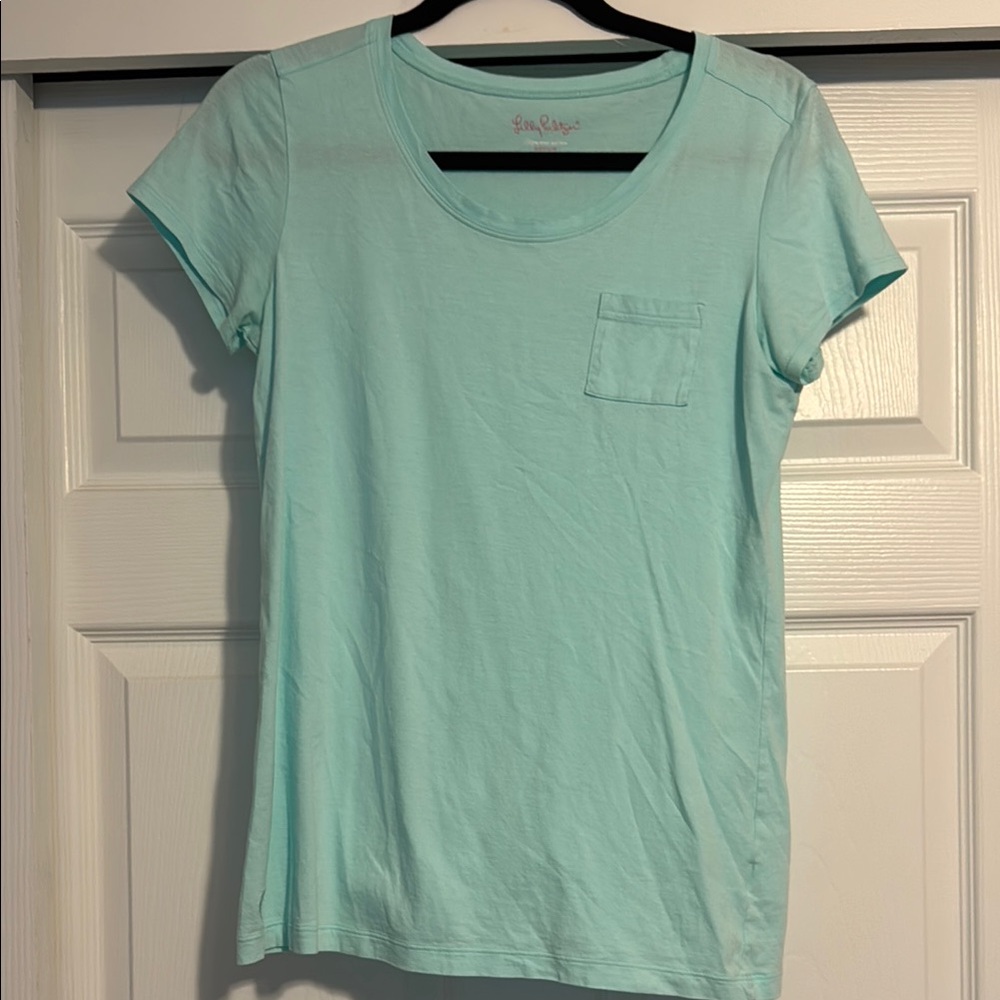 Lilly Pulitzer Blue Short Sleeve Tee
